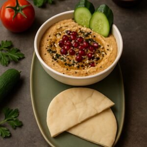 Baba Ganoush with Toasted Bread