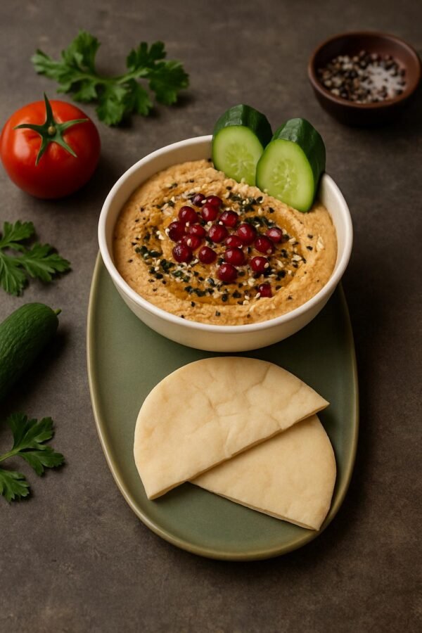 Baba Ganoush with Toasted Bread